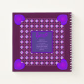 Fleur dans le carnet du désert (Dos)