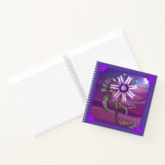 Fleur dans le carnet du désert (Intérieur)