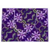 Fleur dans le désert Grand sac cadeau (Devant)