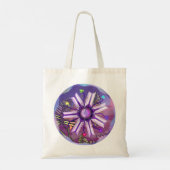 Fleur dans le sac fourre-tout du désert (Dos)