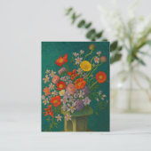Fleur dans le vase Carte postale (Debout devant)