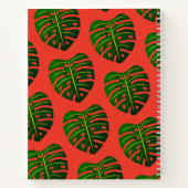 Fleur dans ses cheveux, Carnet rouge tropical (Dos)