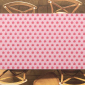 Fleur d'Aptenia rose Motif sans couture sur nappe