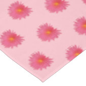Fleur d'Aptenia rose Motif sans couture sur nappe (Angle)