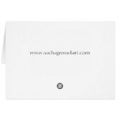 Fleur d'art d'aquarelle rose jaune (Dos Horizontal)