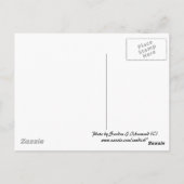 Fleur d'automne de carte postale (Dos)