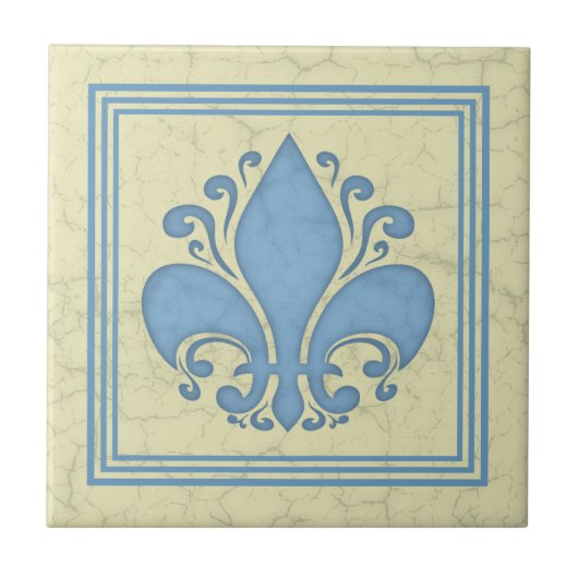 Fleur de Antiek Tegeltje (Voorkant)