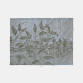 Fleur de Bleu I Fleece Deken (Voorkant (Horizontaal))