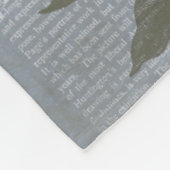 Fleur de Bleu I Fleece Deken (Hoek)