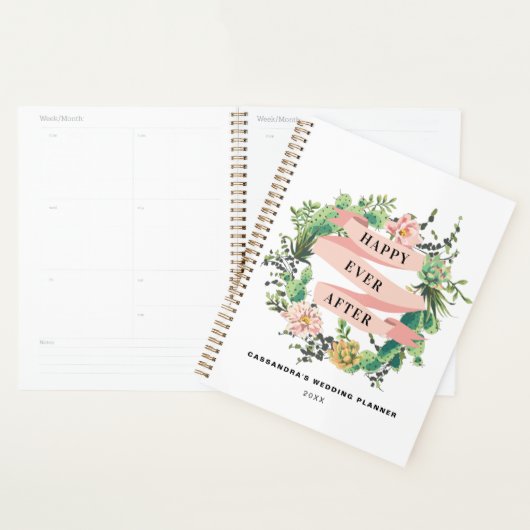 Fleur de Cactus du désert | Joyeux toujours après  (Devant avec enveloppe)