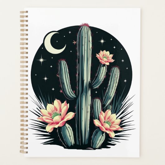 Fleur de cactus nocturne (Devant)