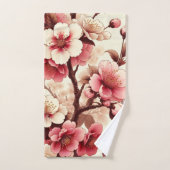 Fleur de cerise (Serviette à main)