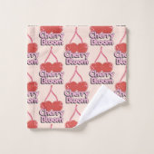 Fleur de cerisier (Gant de toilette)
