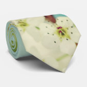 Fleur de cerisier blanc Cravate de fleurs d'arbres (Roulé)