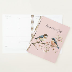 Fleur de cerisier Blue Birds