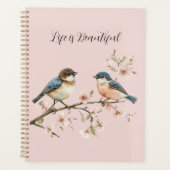 Fleur de cerisier Blue Birds  (Devant)