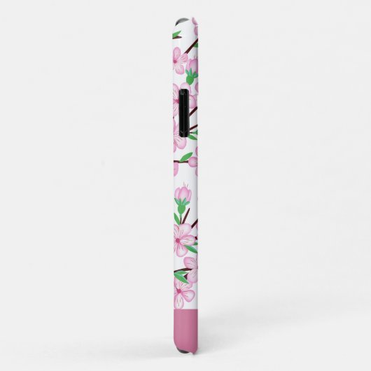 Fleur de cerisier Coque-Mate coque iphone (Dos/Droite)