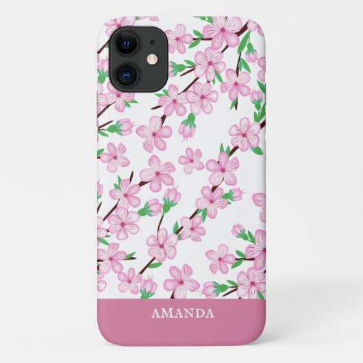 Fleur de cerisier Coque-Mate coque iphone (Dos)