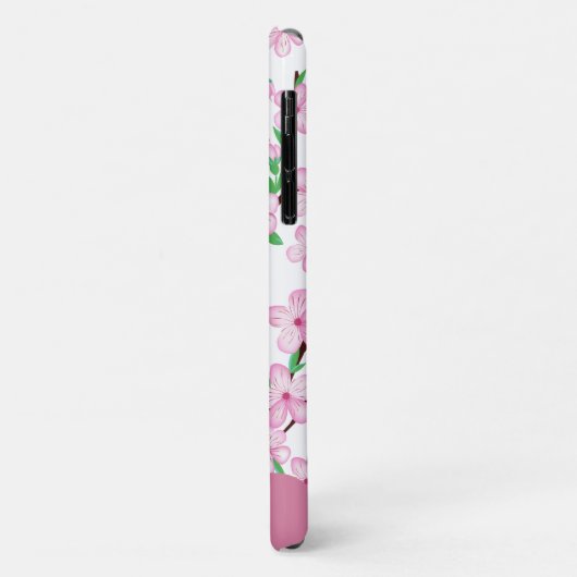 Fleur de cerisier Coque-Mate coque iphone (Dos/Gauche)