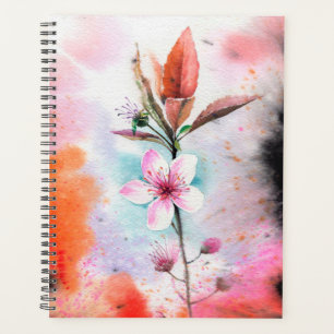 Fleur de cerisier d'aquarelle