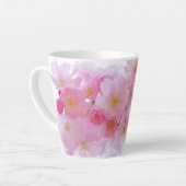 Fleur de cerisier Latte Mug (Angle gauche)