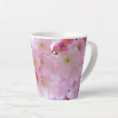 Fleur de cerisier Latte Mug (Angle droit)