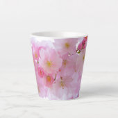 Fleur de cerisier Latte Mug (Devant)