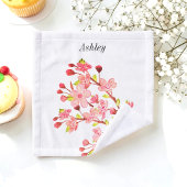 Fleur de cerisier rose blanc