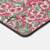 Fleur de cerisier rose et menthe (Coin)