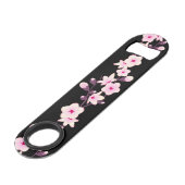 Fleur de cerisier rose noir (Devant angulaire)