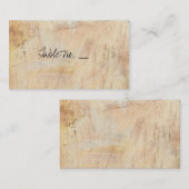 Fleur de cerisier rustique - Cartes d'escorte des  (Devant / Derrière)