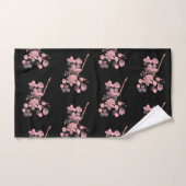 Fleur de cerisier Sakura Rose Floral Japonais Asie (Serviette à main)