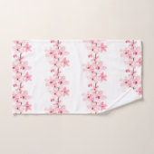 Fleur de cerisier Sakura Rose Floral Japonais Asie (Serviette à main)