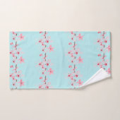 Fleur de cerisier Sakura Rose Floral Japonais Asie (Serviette à main)