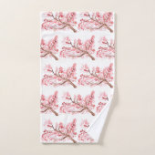 Fleur de cerisier Sakura Rose Floral Japonais Asie (Serviette à main)