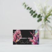 Fleur de cerisiers | Carte de rendez-vous (Debout devant)