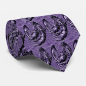 Fleur de chardon cravate - Plum (Roulé)