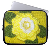 Fleur de citron Crochet Artistique Imprimer sac él (Devant)