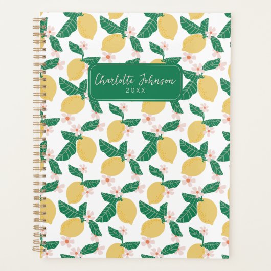 Fleur de citron fantaisiste personnalisée (Devant)