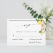 Fleur de citron no Repas RSVP V2 (Debout devant)