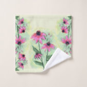 Fleur de cône pourpre (Gant de toilette)