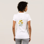 Fleur de Coreopsis Tshirt Redoute (Dos entier)