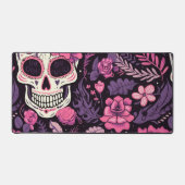 Fleur de crâne Motif tendance Élégant Cool moderne (Recto)