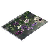Fleur de crépuscule : Carnet floral (Côté gauche)
