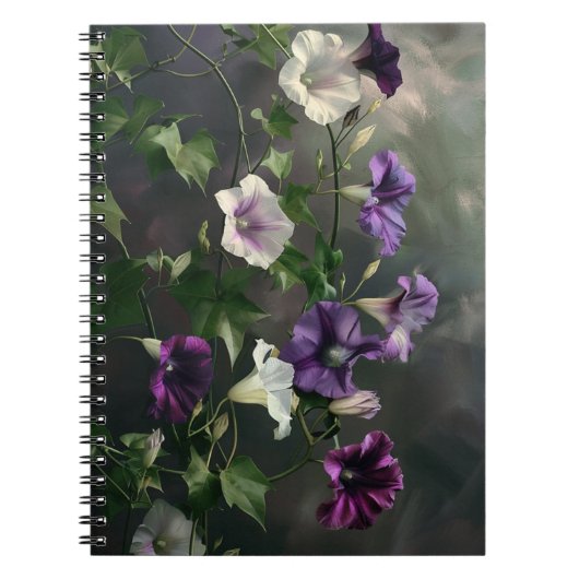 Fleur de crépuscule : Carnet floral (Devant)