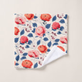Fleur de Crimson et de Corail (Gant de toilette)