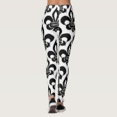 Fleur de D-Leggings Leggings (Achterkant)