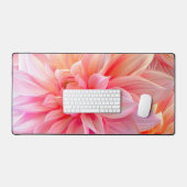Fleur de dahlia brune de Pêche (Clavier et souris)
