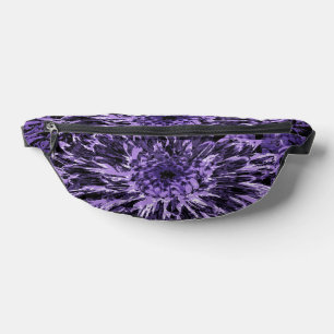 Fleur de Dahlia noire et violette