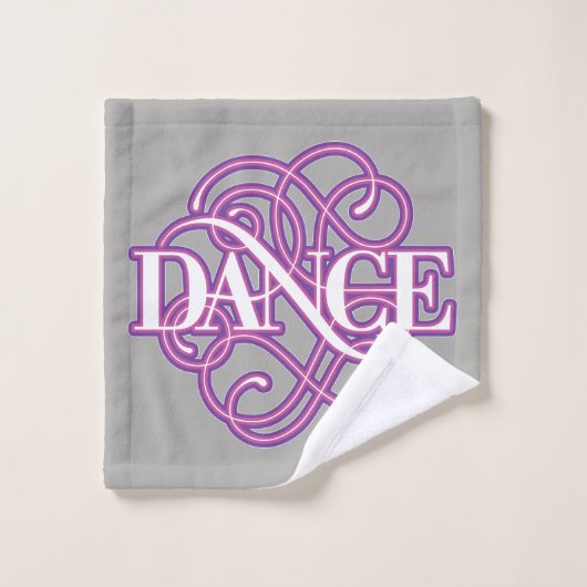Fleur de danse (Gant de toilette)